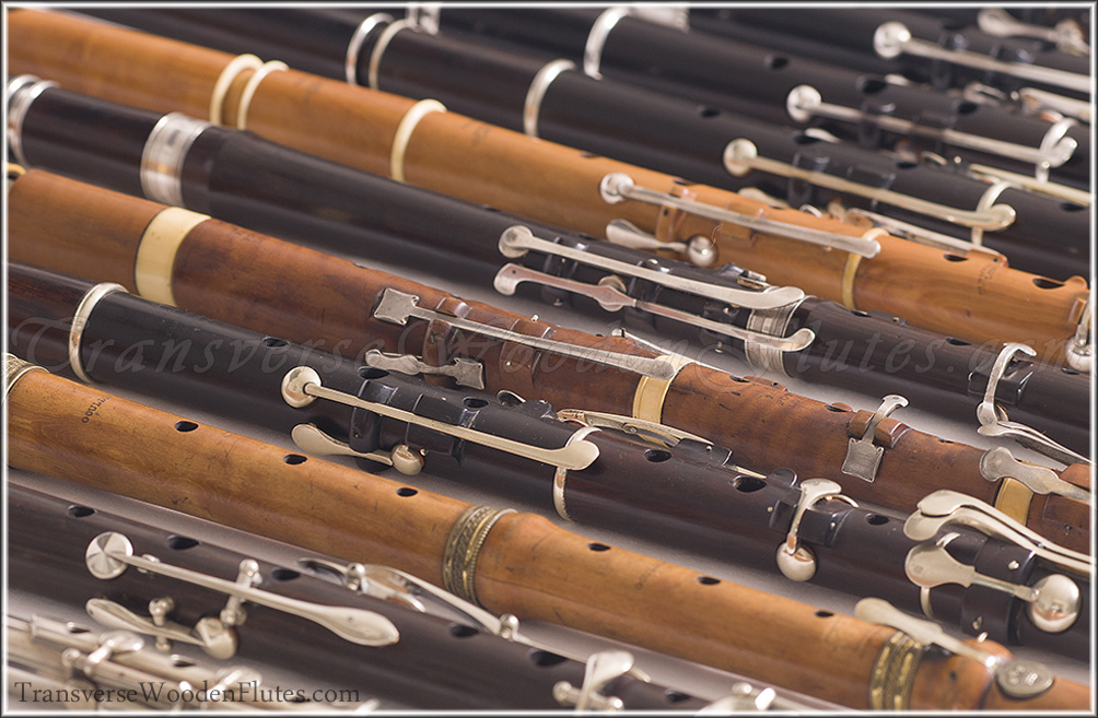 Ensamble wooden flute collection
